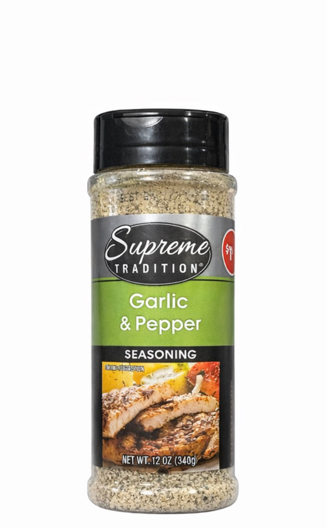 GARLIC & PEPPER